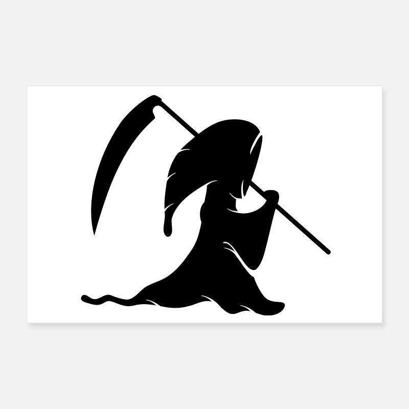 Sensenmann Poster 30x20 cm