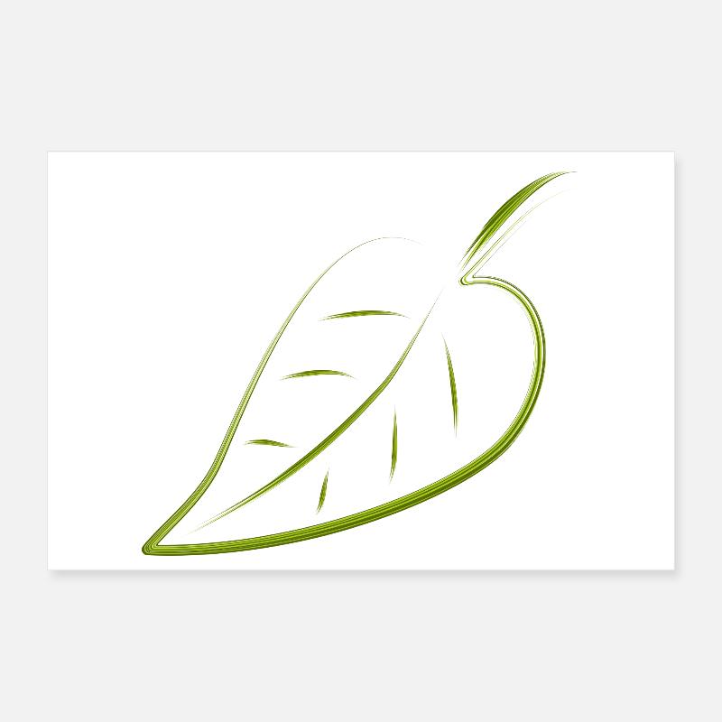 leaf Poster 12" x 8" (30x20 cm)