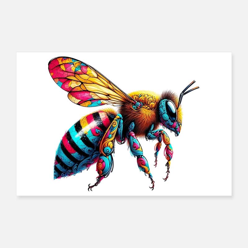 Abeille Poster 30 x 20 cm