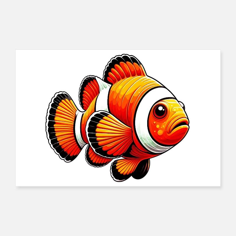 Clownfische Poster 30x20 cm