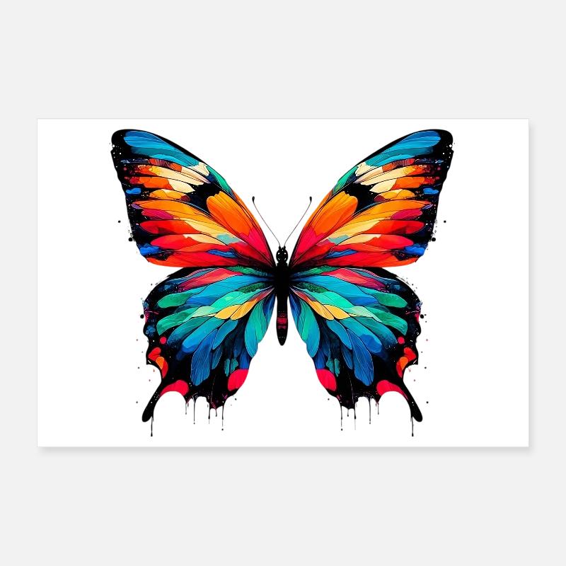 Schmetterling Poster 30x20 cm