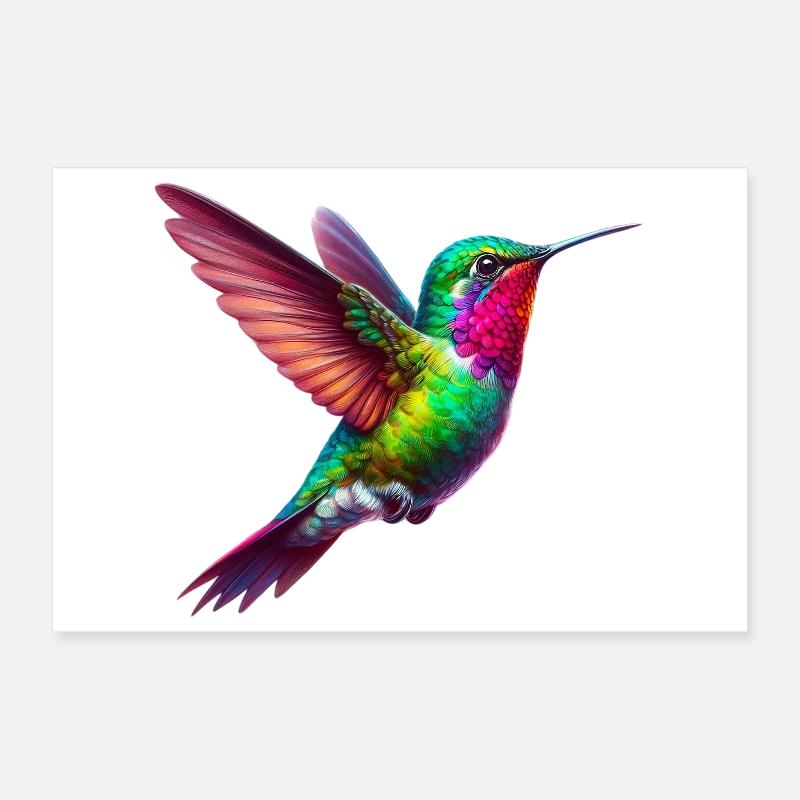 Colibri Poster 30 x 20 cm