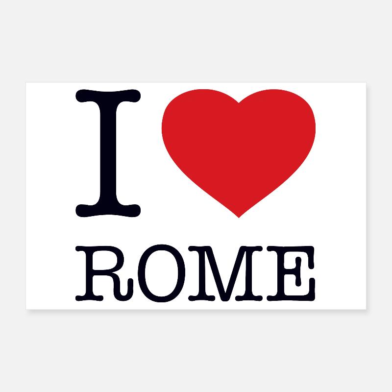 J’ADORE ROME Poster 30 x 20 cm