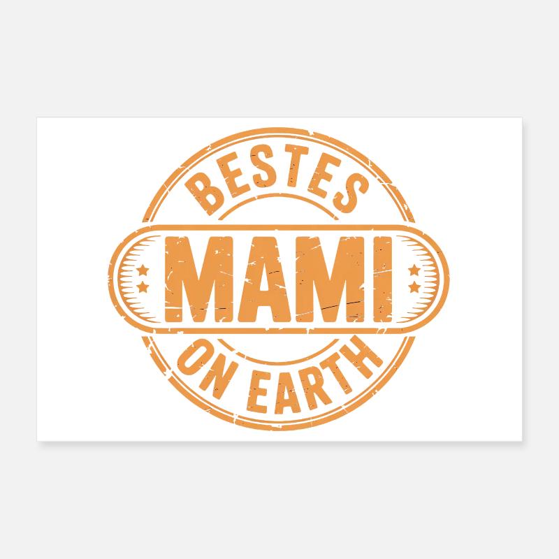 Bestes Mami Geschenk Muttertag Poster 30x20 cm