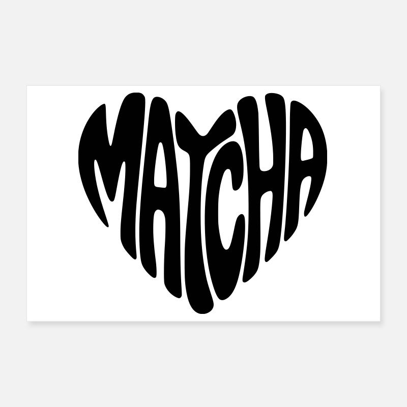 Le Matcha Poster 30 x 20 cm
