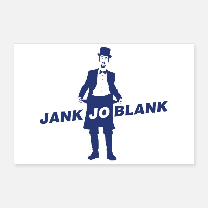 JANK JO BLANK Poster 30 x 20 cm