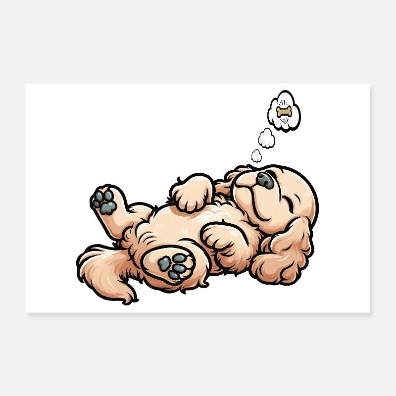 Cocker Spaniel Cockerhund Cocker Spaniel Besitzer Poster 30x20 cm