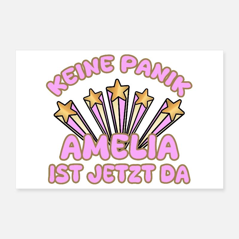 Spruch Amelia Poster 30x20 cm