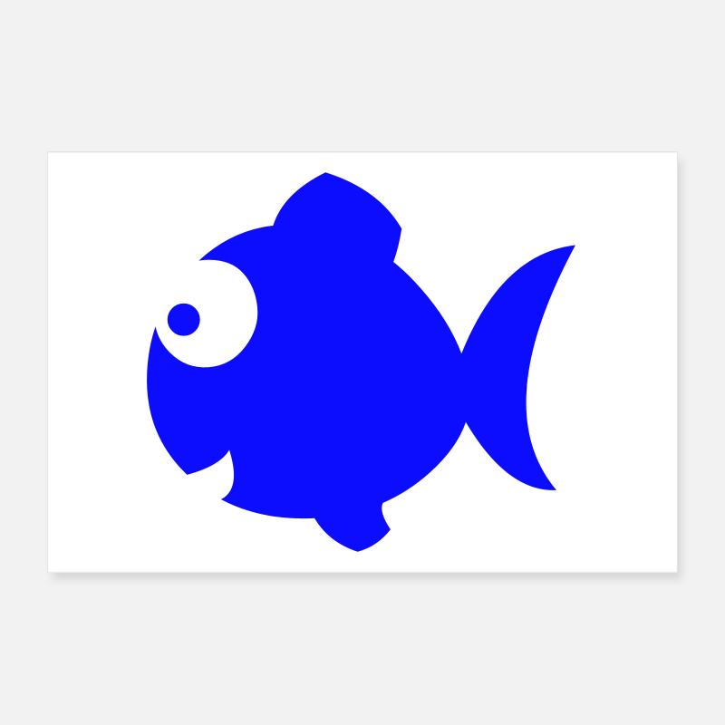 Fisch Poster 30x20 cm