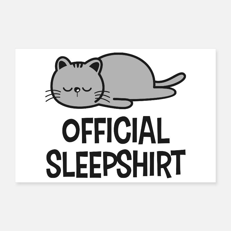 Cat Cats Poster 12" x 8" (30x20 cm)