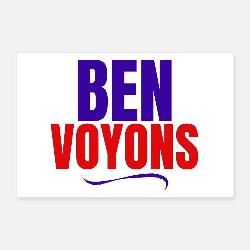 ben voyons, expression Poster 30 x 20 cm