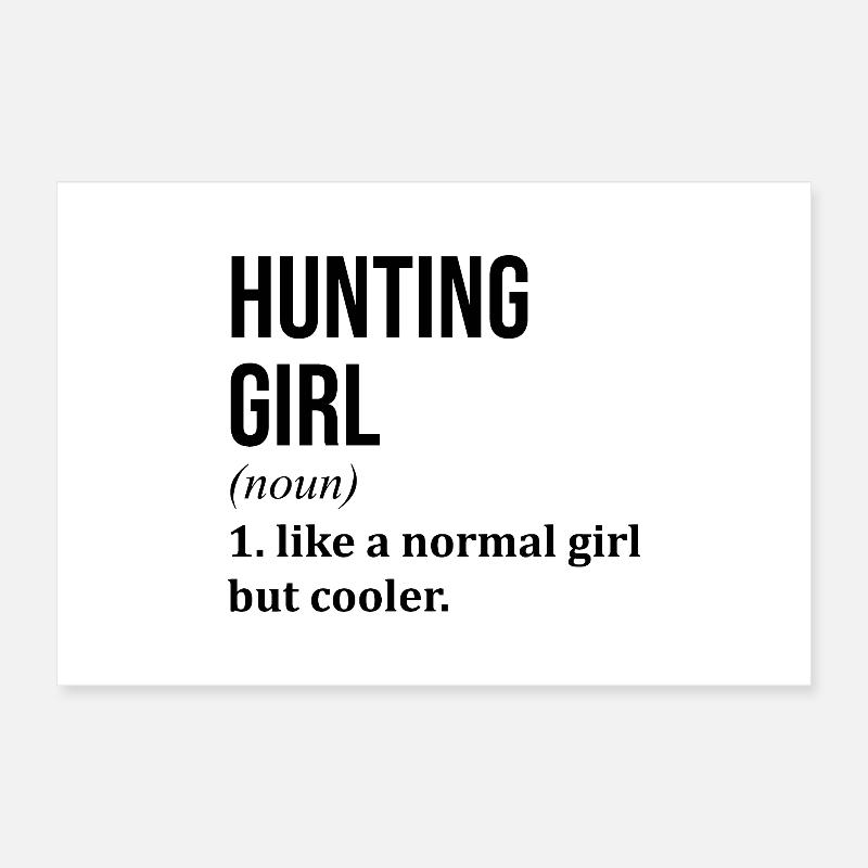 Chasse Poster 30 x 20 cm