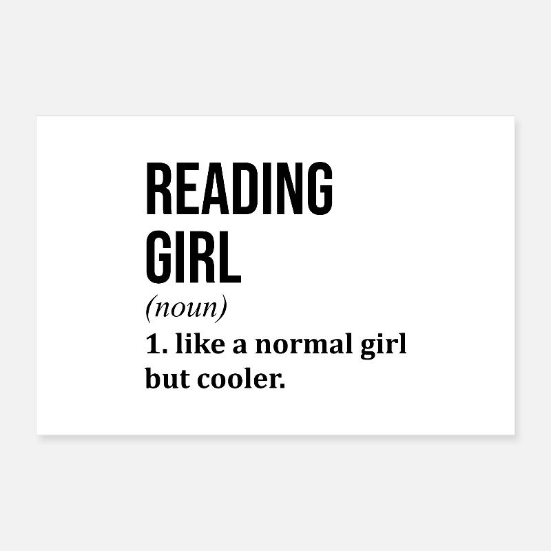 Lesen Poster 30x20 cm