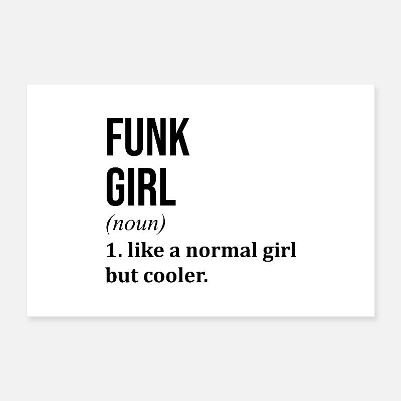 funk Poster 30 x 20 cm