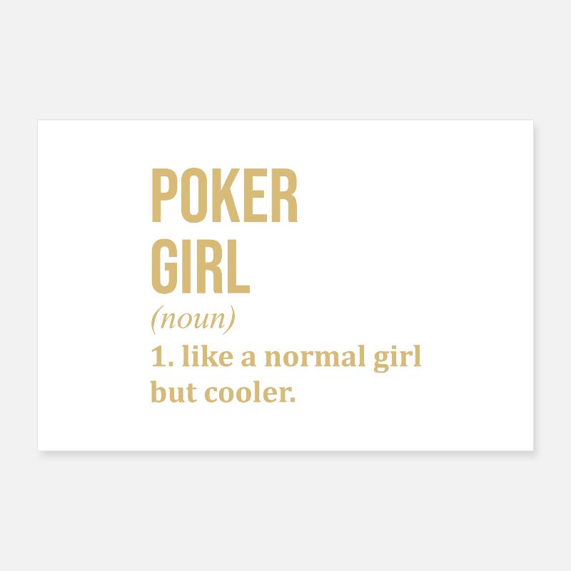 poker Poster 30 x 20 cm