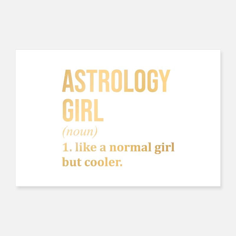 astrologie Poster 30 x 20 cm