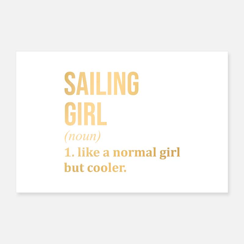 Segeln Poster 30x20 cm