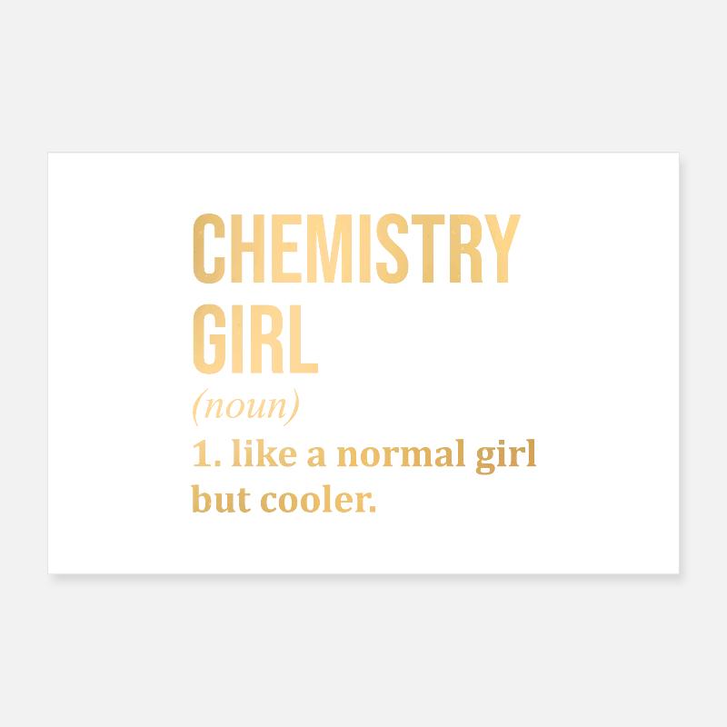 chimie Poster 30 x 20 cm
