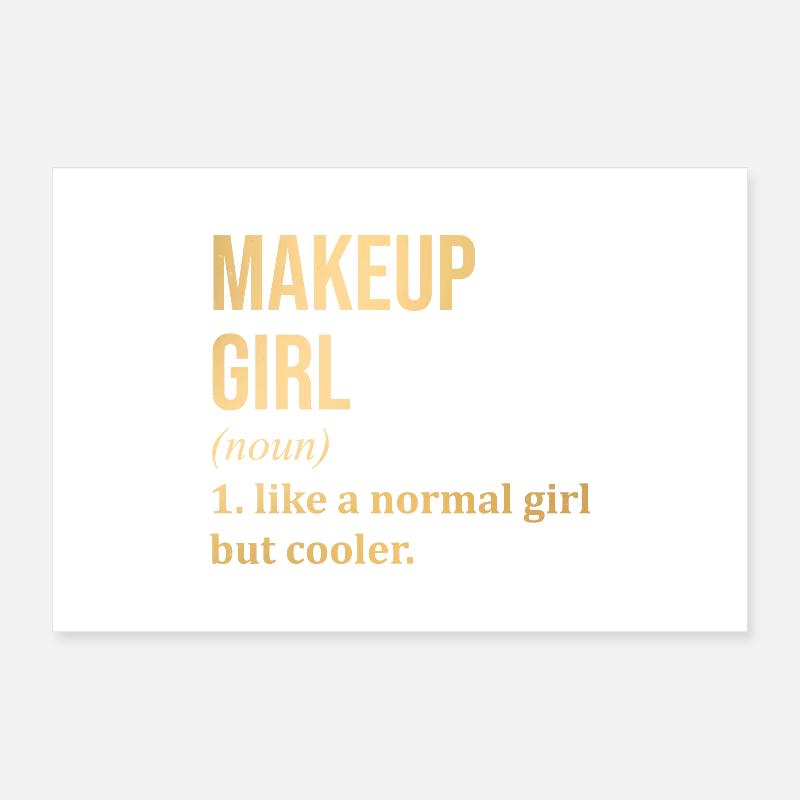 maquillage Poster 30 x 20 cm