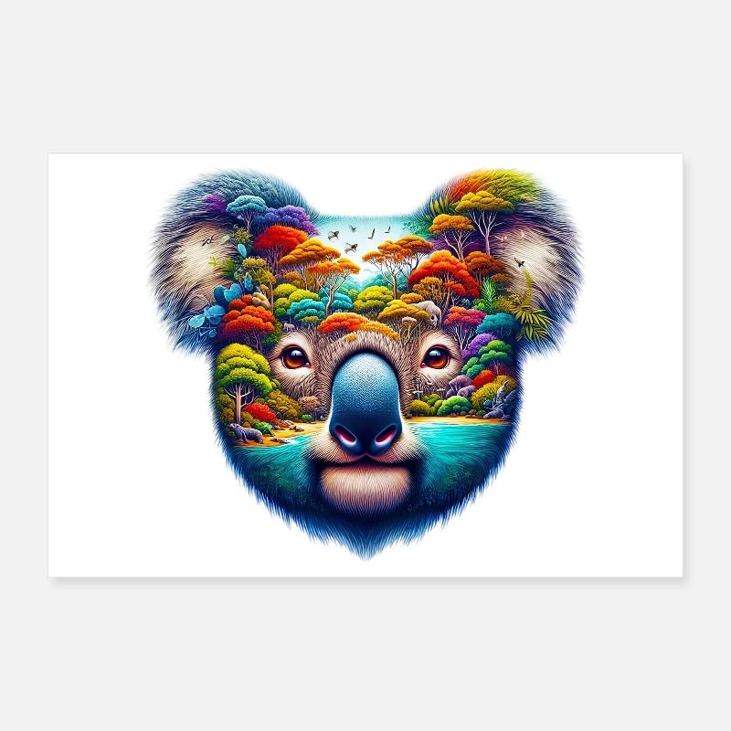 Koala Poster 30x20 cm