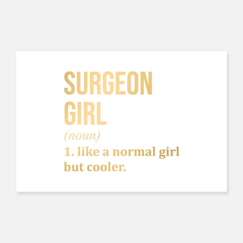 Chirurg Poster 30x20 cm