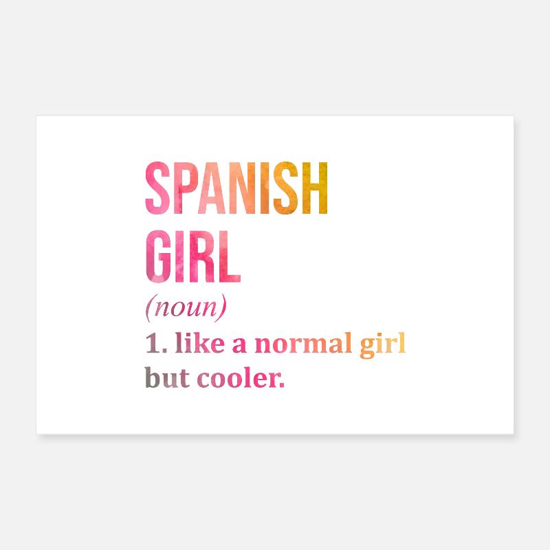 Spanien Poster 30x20 cm