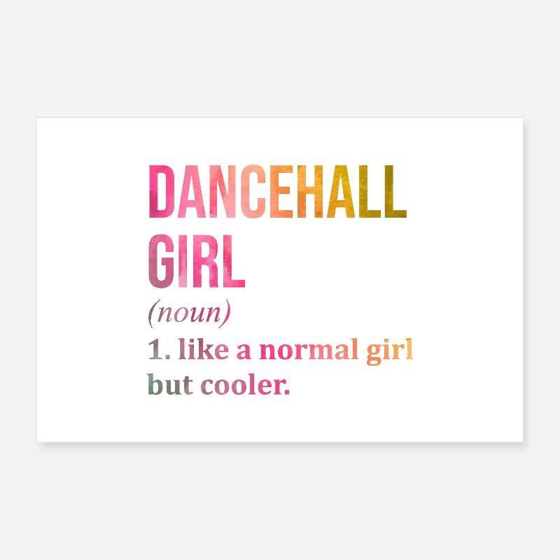 Salle de danse Poster 30 x 20 cm
