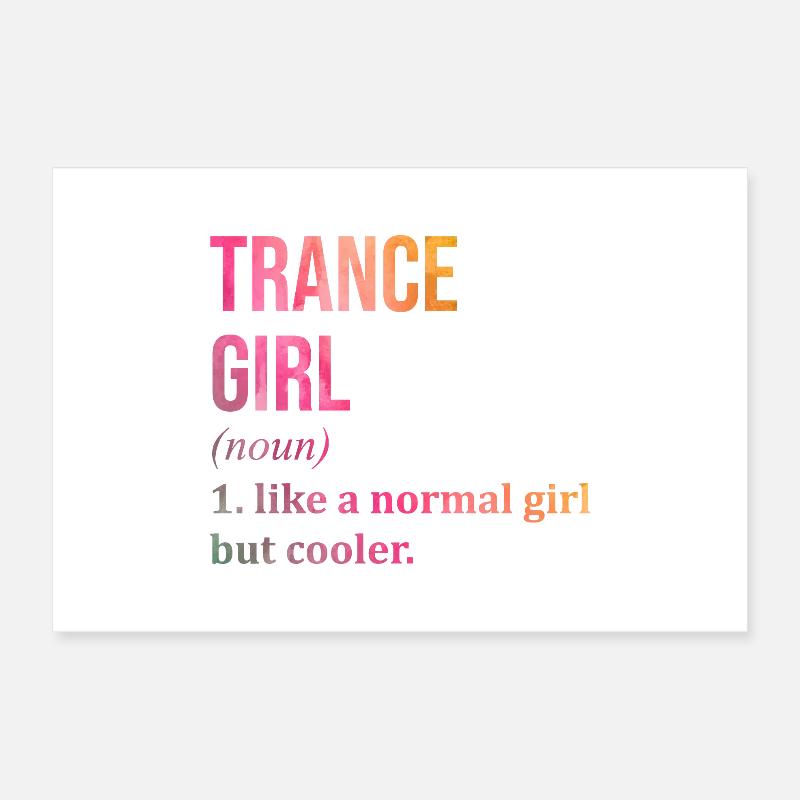 transe Poster 30 x 20 cm