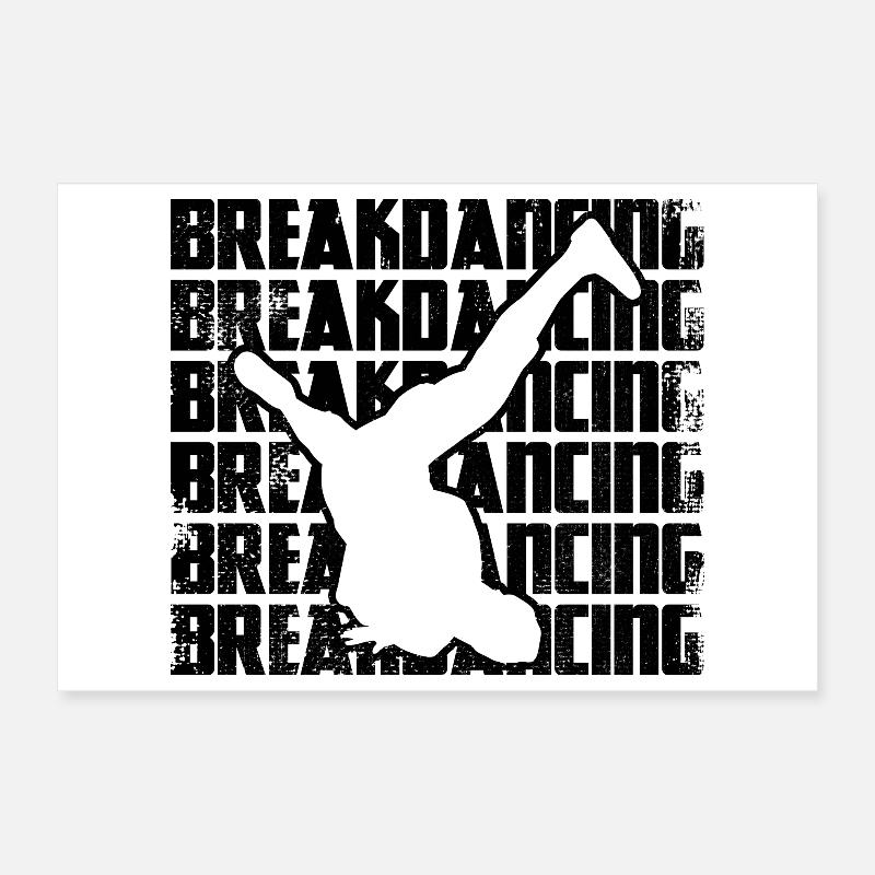 Breakdance Poster 30 x 20 cm