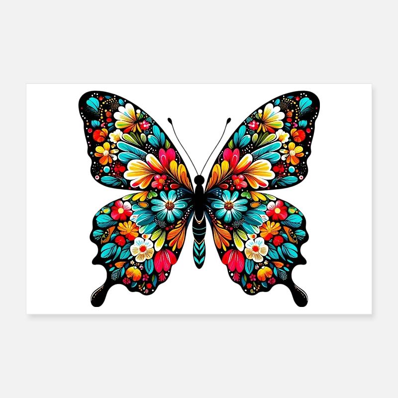 Papillon Poster 30 x 20 cm