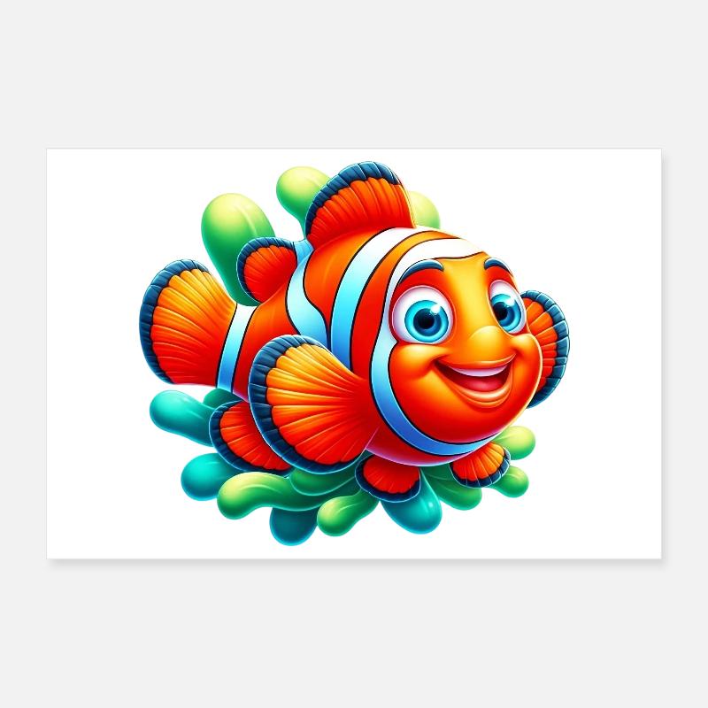 Clownfische Poster 30x20 cm