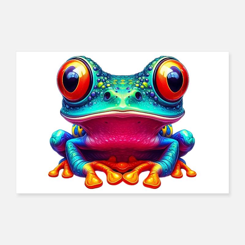 Grenouille Poster 30 x 20 cm