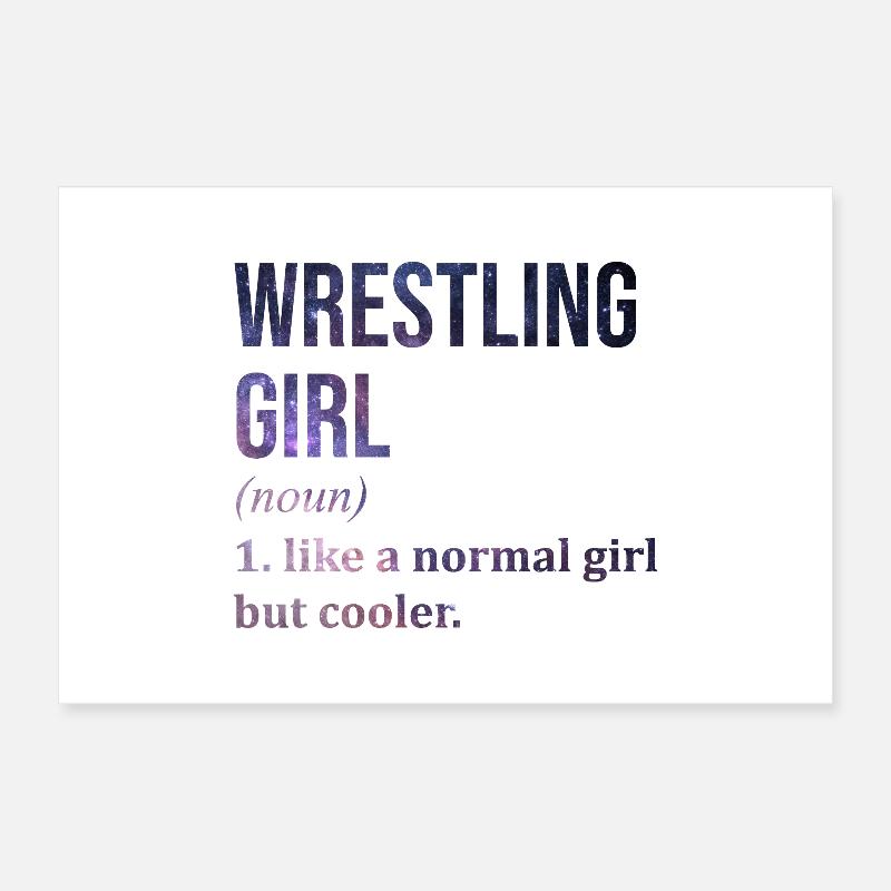 lutte Poster 30 x 20 cm