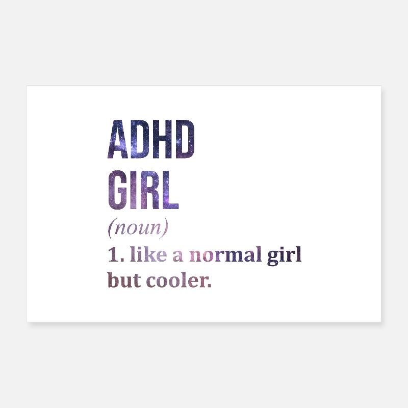 ADHS ADHS ADHS ADHS Poster 30x20 cm