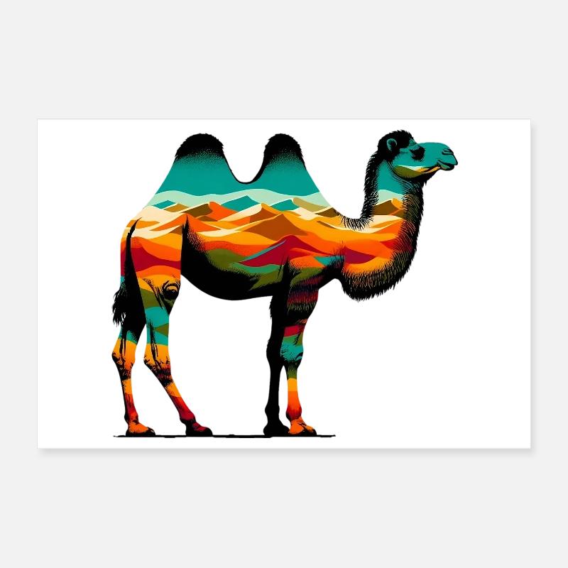 Kamel Poster 30x20 cm