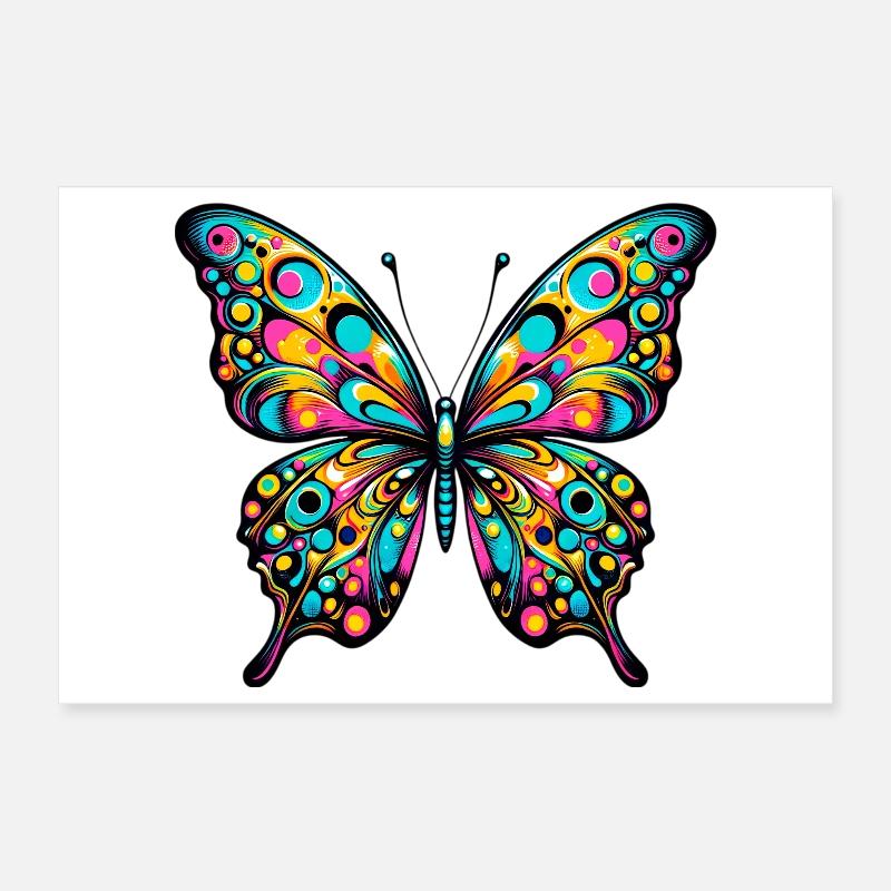 Papillon Poster 30 x 20 cm