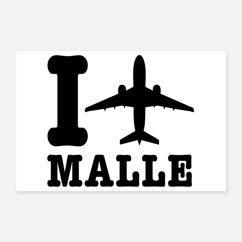 Mallorca Urlaub Poster 30x20 cm