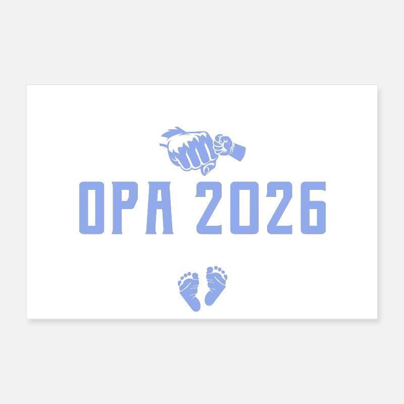 Promotion à Papi 2026 chargement Poster 30 x 20 cm