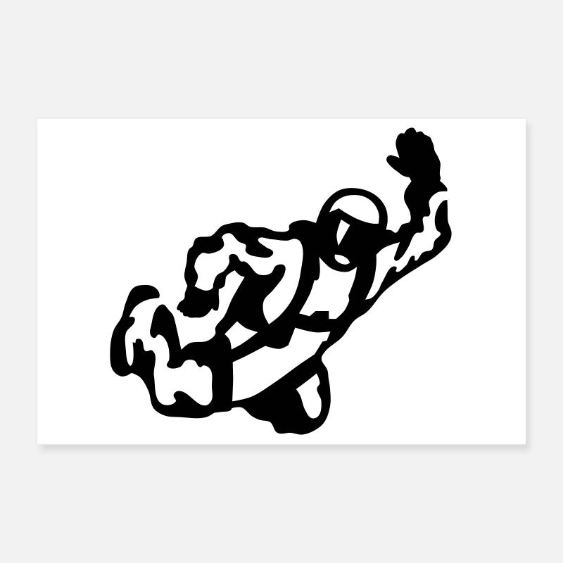 Skydive Poster 30x20 cm