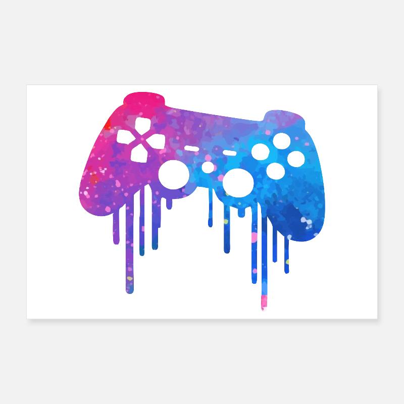 Éclaboussure de jeu Poster 30 x 20 cm