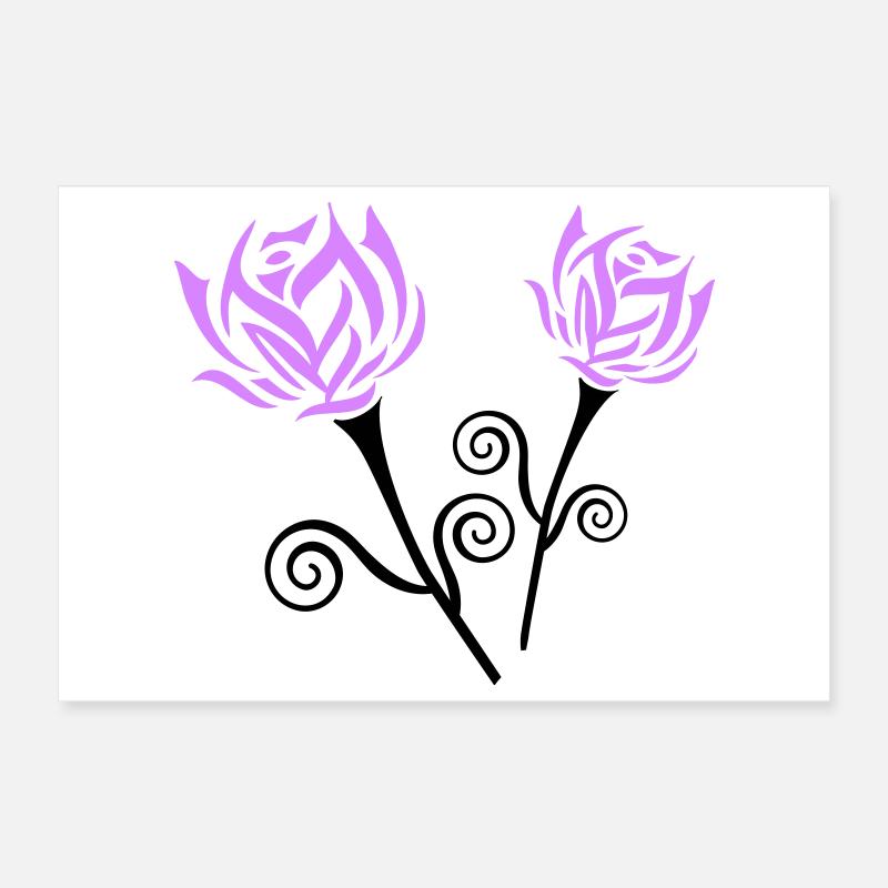 Roses Poster 30 x 20 cm