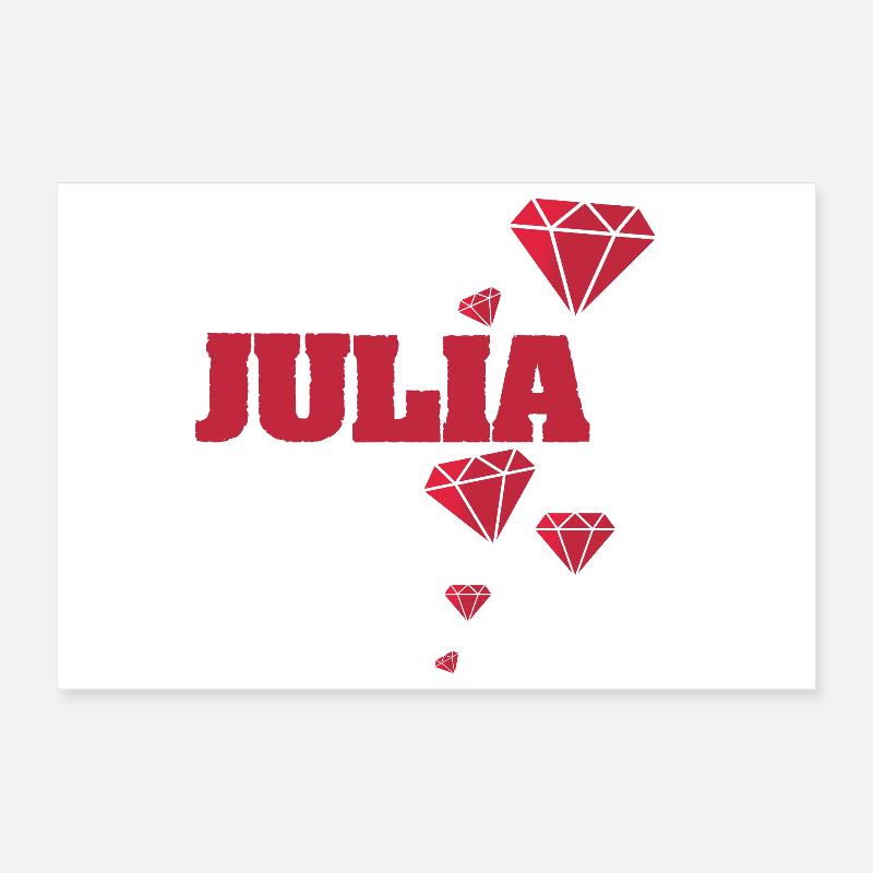 Gift for Juliet Poster 12" x 8" (30x20 cm)