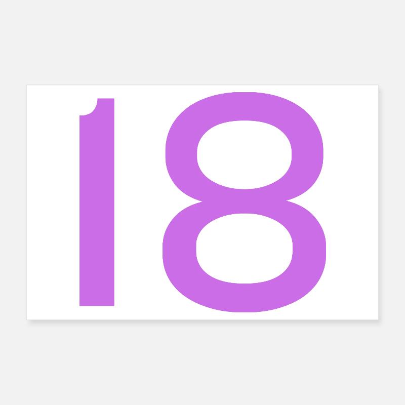 18 Poster 30x20 cm
