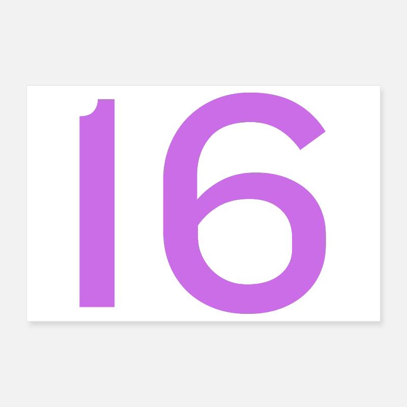 16 Poster 30x20 cm
