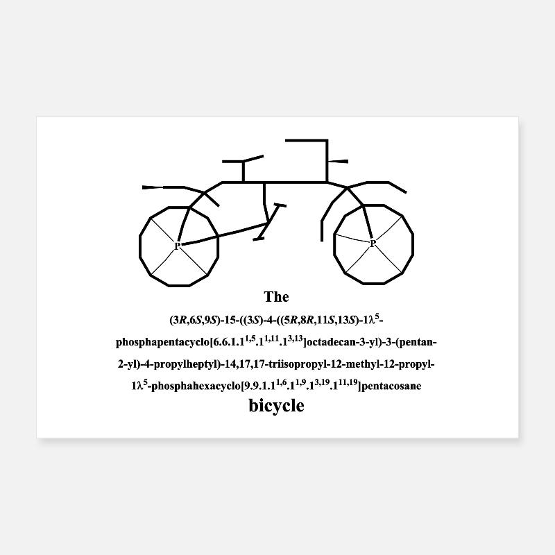 Les bicyclettes - bicyclette Poster 30 x 20 cm