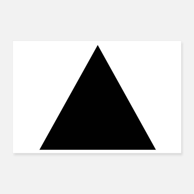 hipster dreieck form Poster 30x20 cm