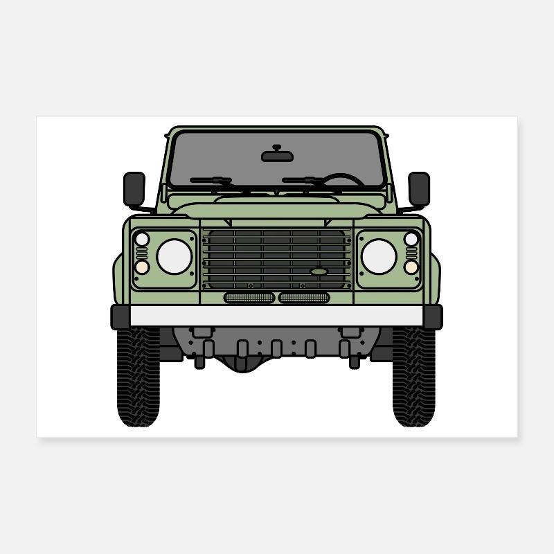 Defender - Front Poster 30 x 20 cm