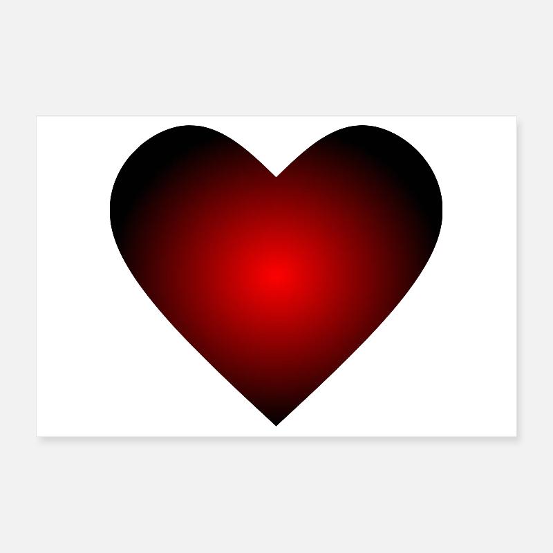 Cadeau Saint-Valentin Saint-Valentin Poster 30 x 20 cm
