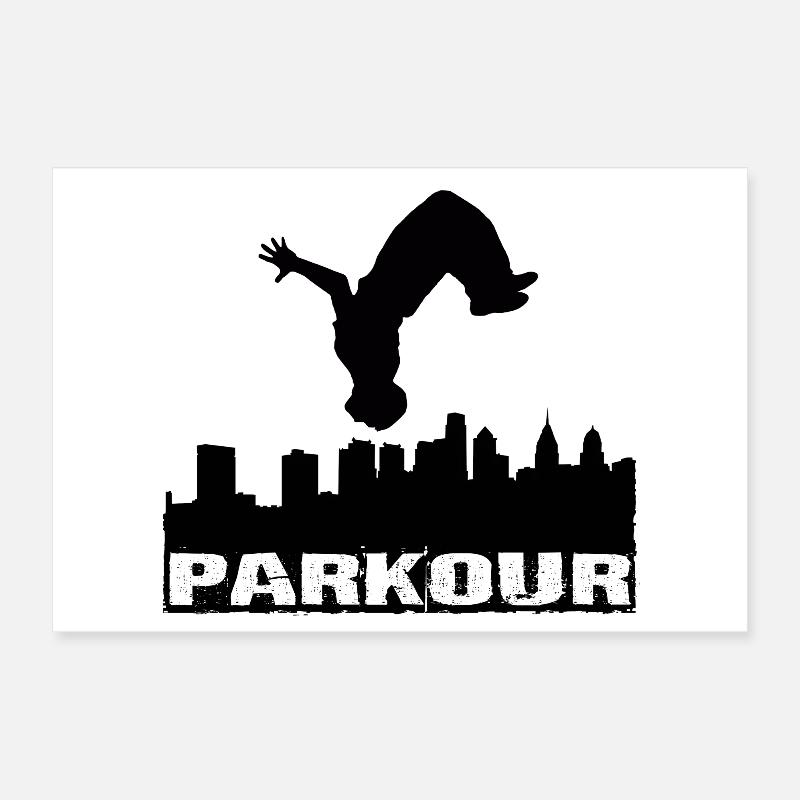Parkour Poster 12" x 8" (30x20 cm)