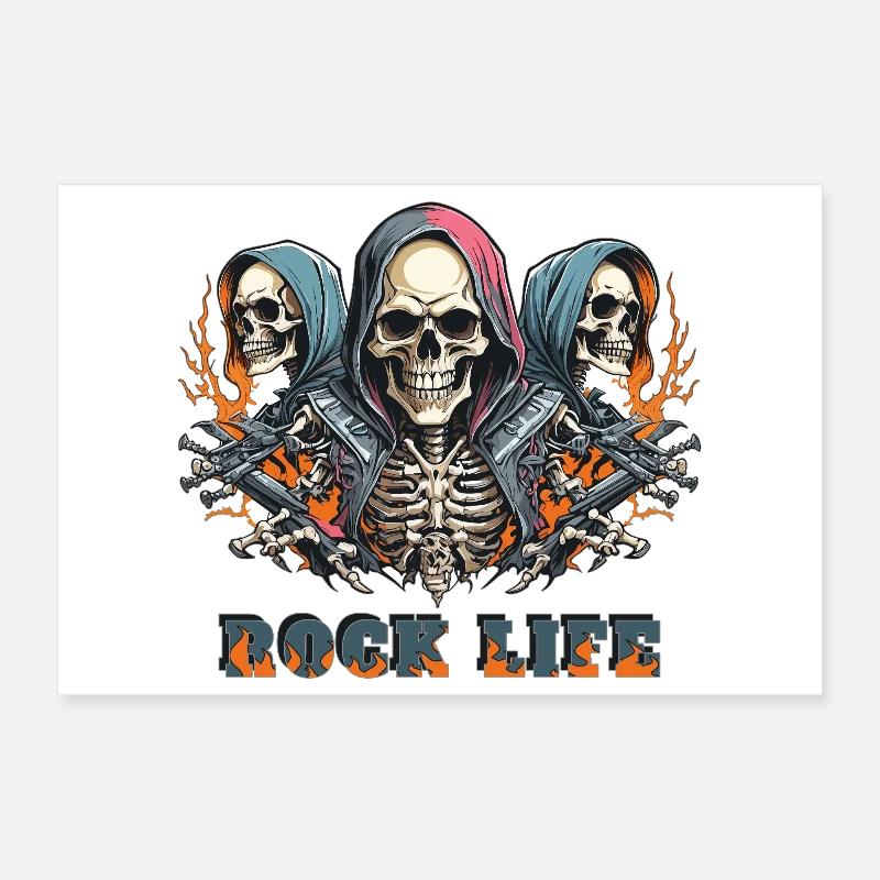 Vie de roche Poster 30 x 20 cm